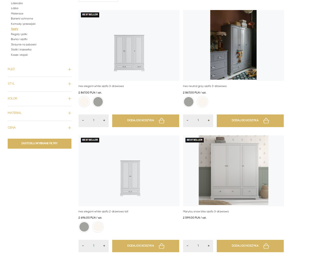 Jak wybrać szafy do pokoju dziecięcego?