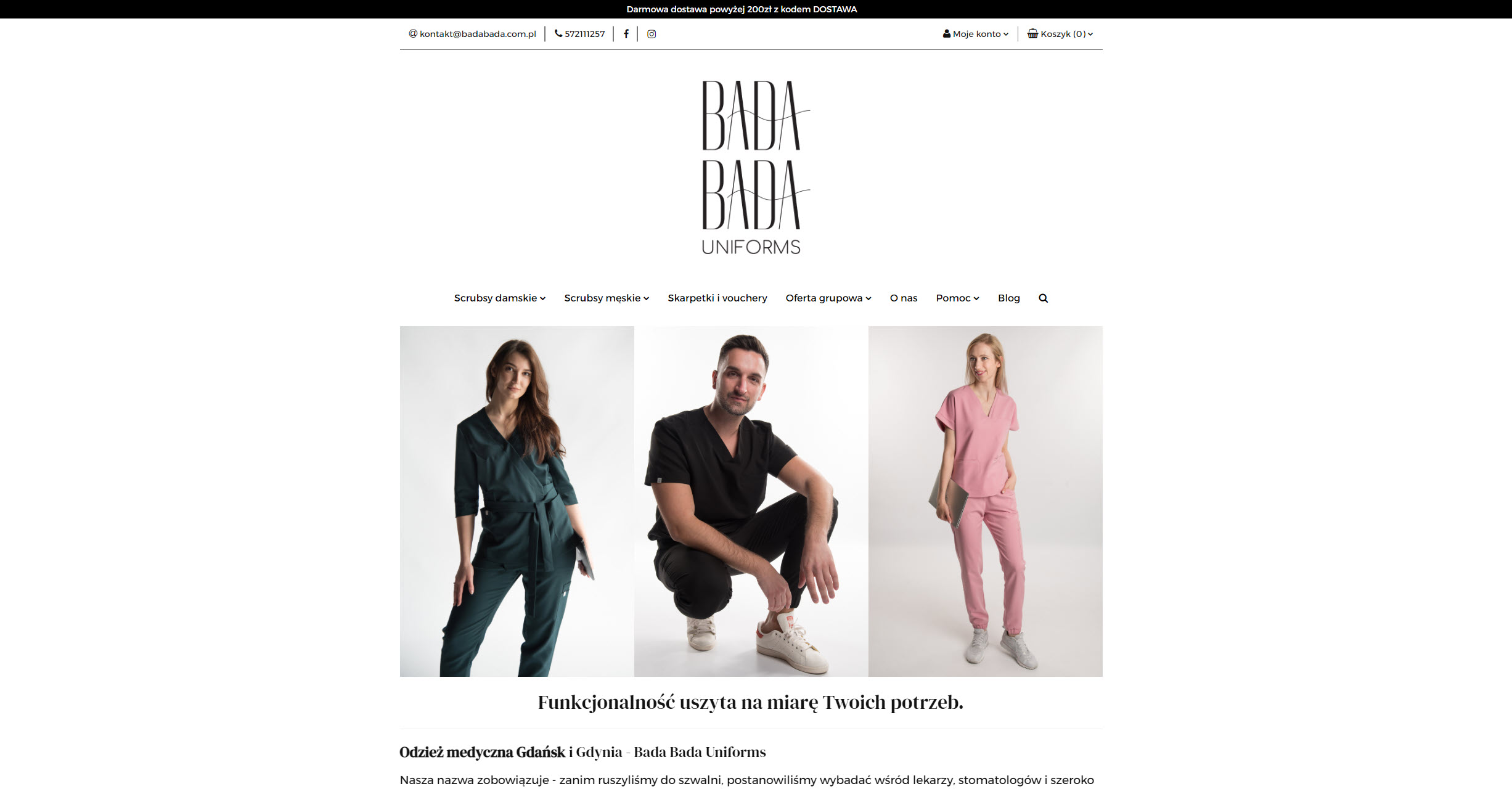 Nowy gabinet w Trójmieście? Od czego zacząć kompletowanie uniformu dla zespołu