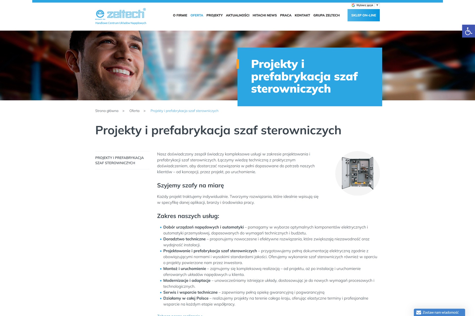 Prefabrykacja szaf sterowniczych – co to jest i na czym polega proces?