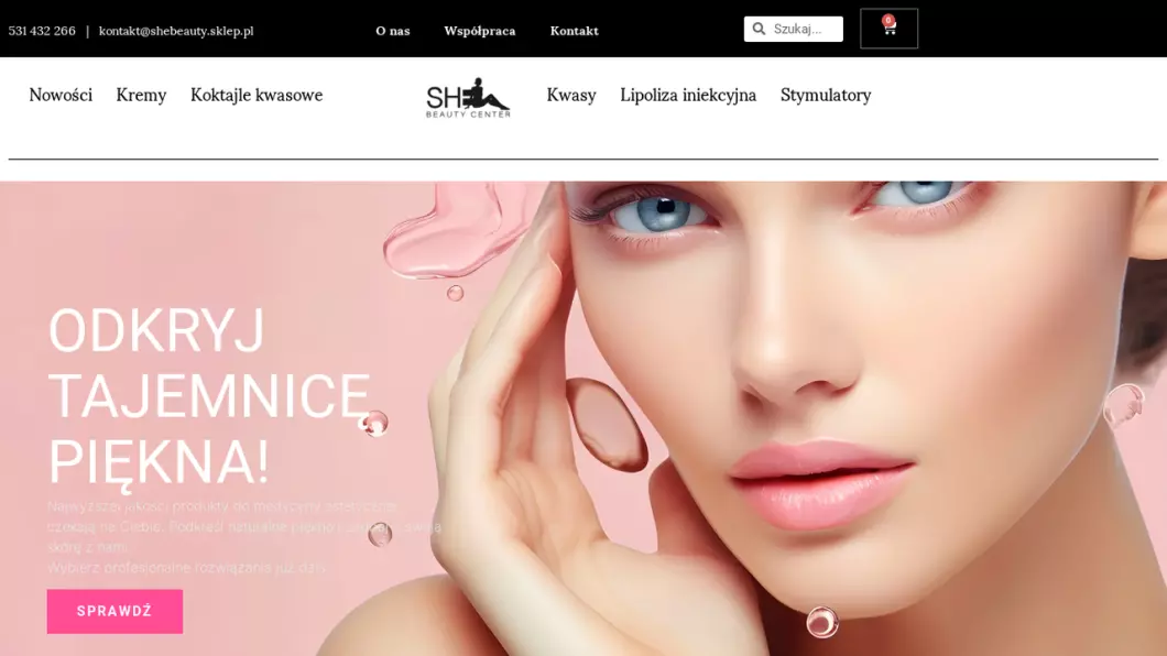 Produkty do medycyny estetycznej SheBeauty