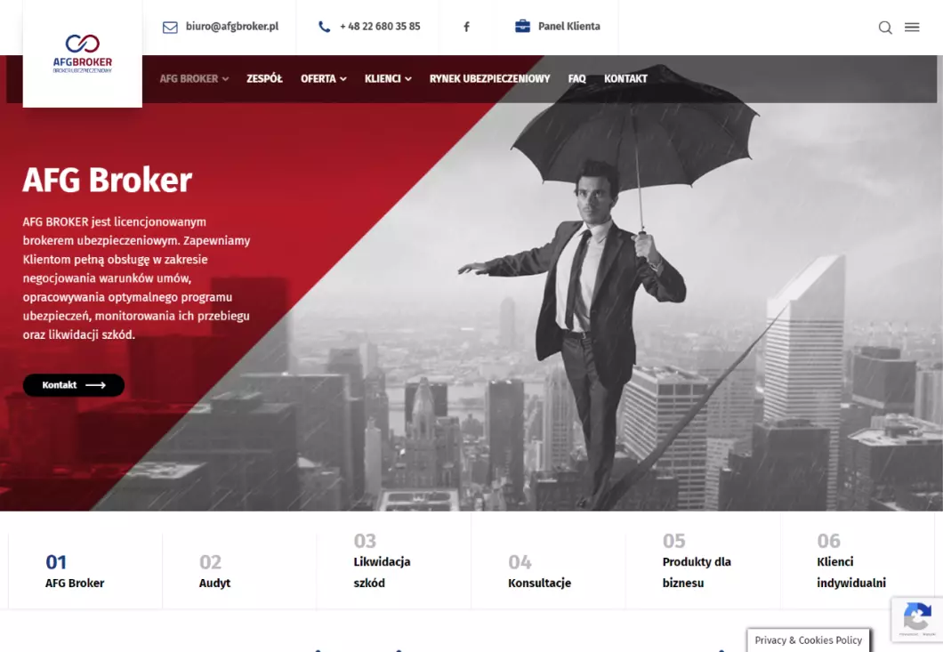 Broker ubezpieczeniowy Warszawa - dystrybutor ubezpieczeń | AFG Broker
