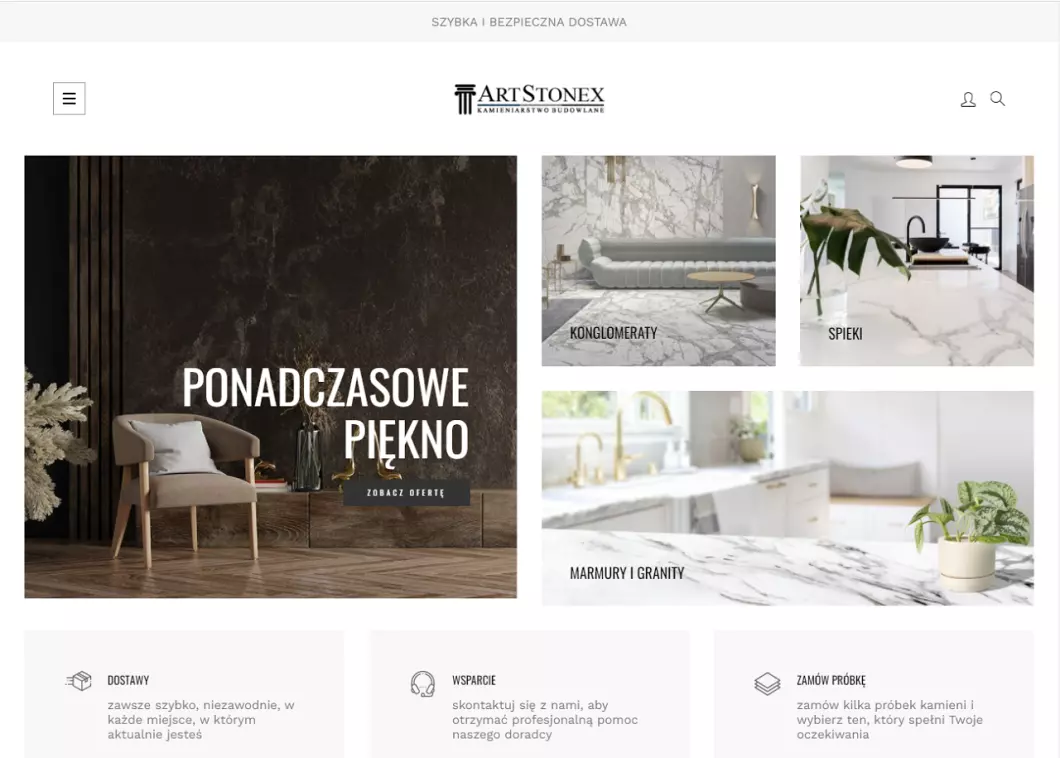 Kamień naturalny - Artstonex