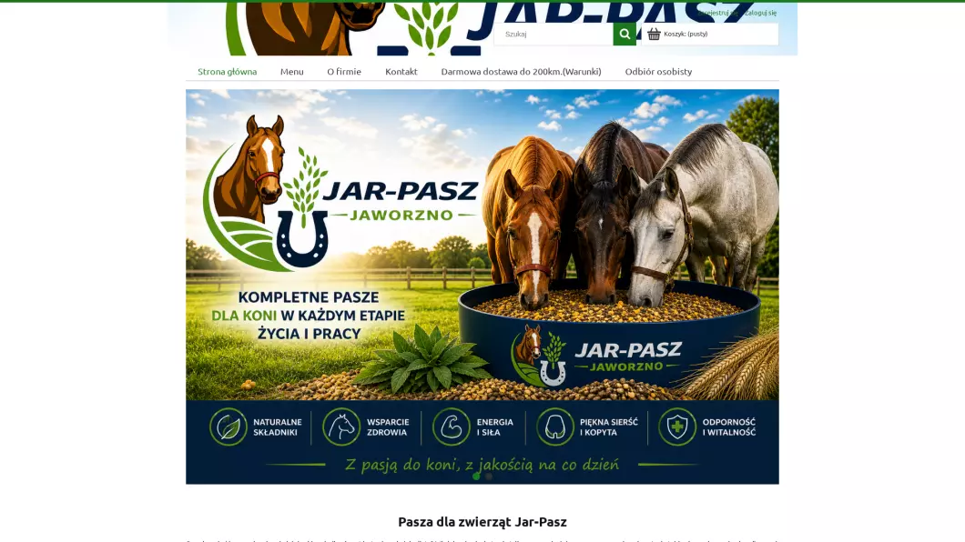 Pasza dla zwierząt JAR-PASZ